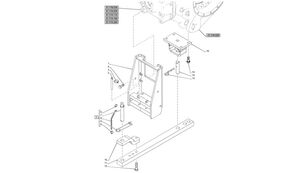 Wspornik 47910568 do ciągnika kołowego New Holland T6090 T6070