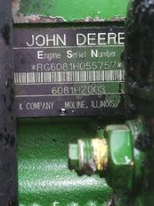 silnik John Deere 6081HZ003 RG6081H055757 do kombajnu do zboża John Deere 2256