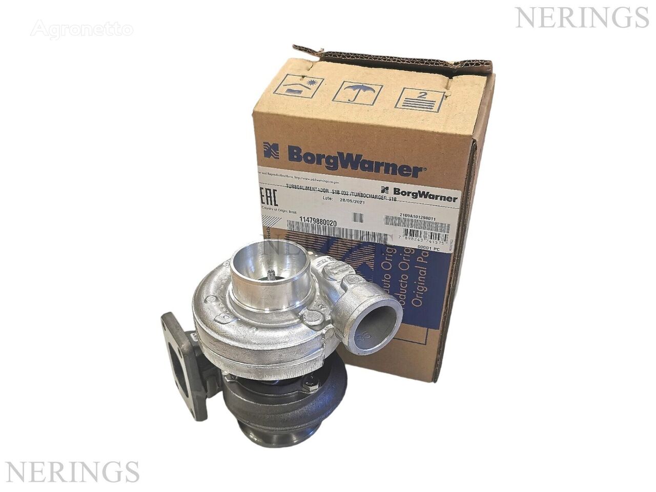 turbosprężarka BorgWarner 11479880020 do ciągnika kołowego John Deere Series 4000