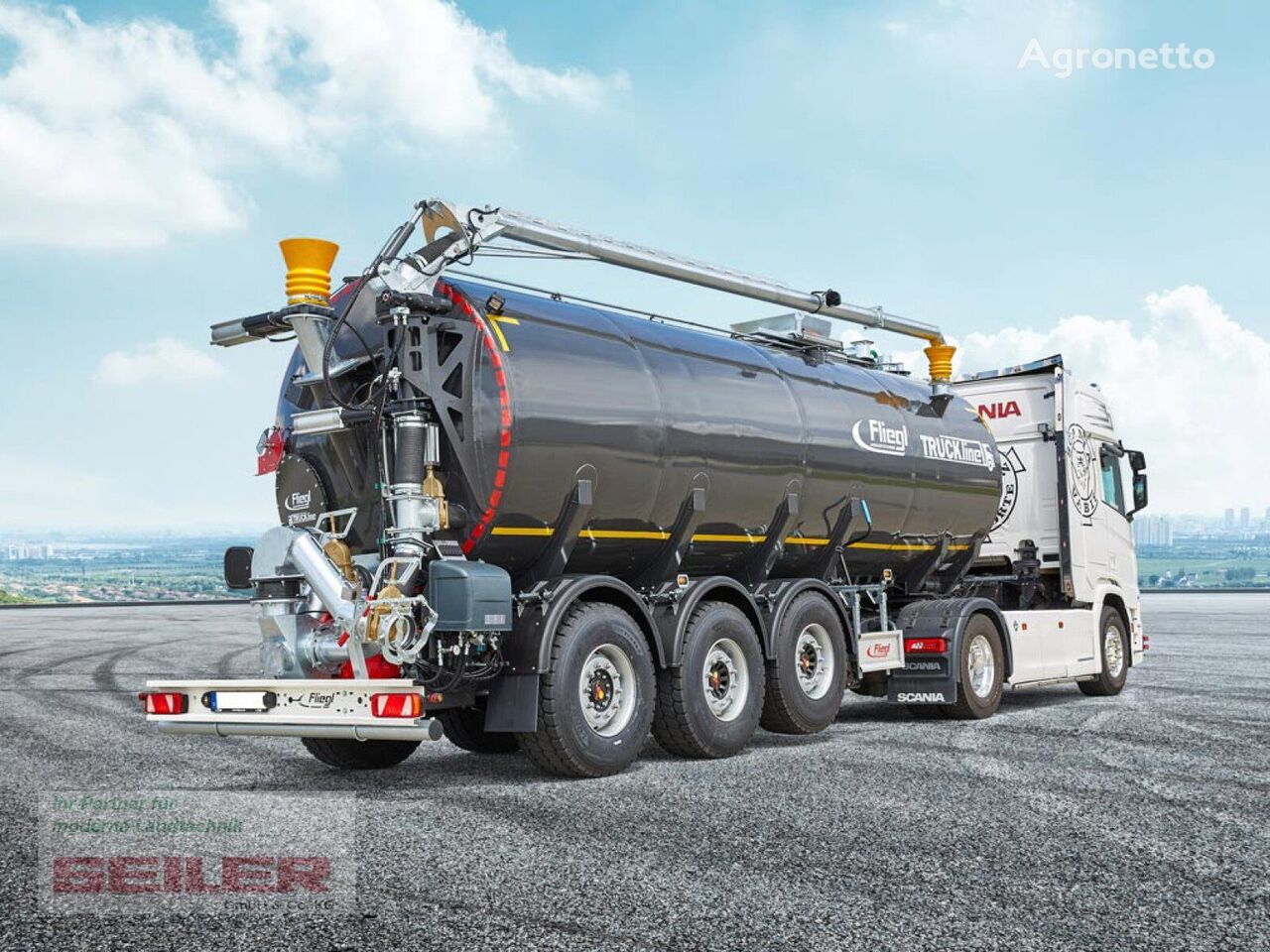 nowy kontener do gnojowicy Fliegl STF 30.000 Truck-Line Dreiachs 30m³
