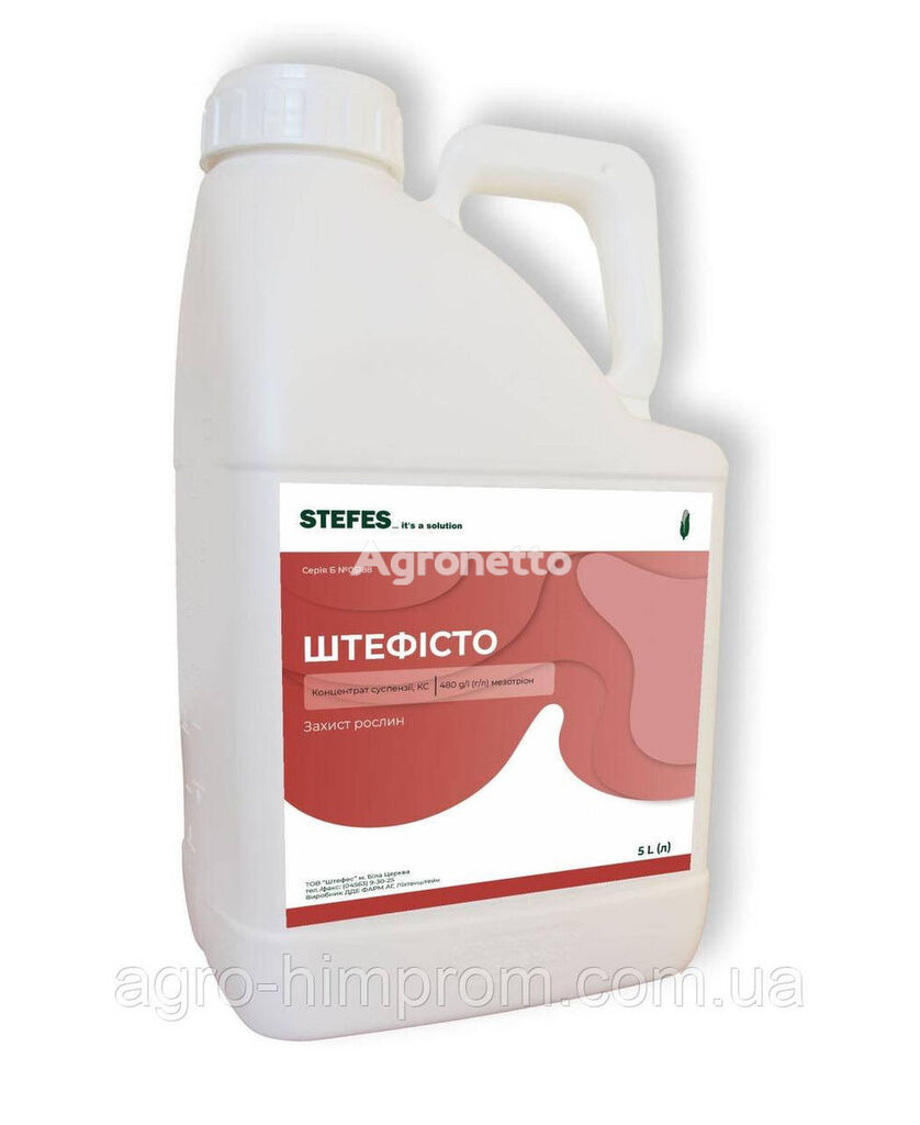 Herbicyd Shtefisto analog Kalisto 480, mezotrion 480 g/l, na kukurydzę