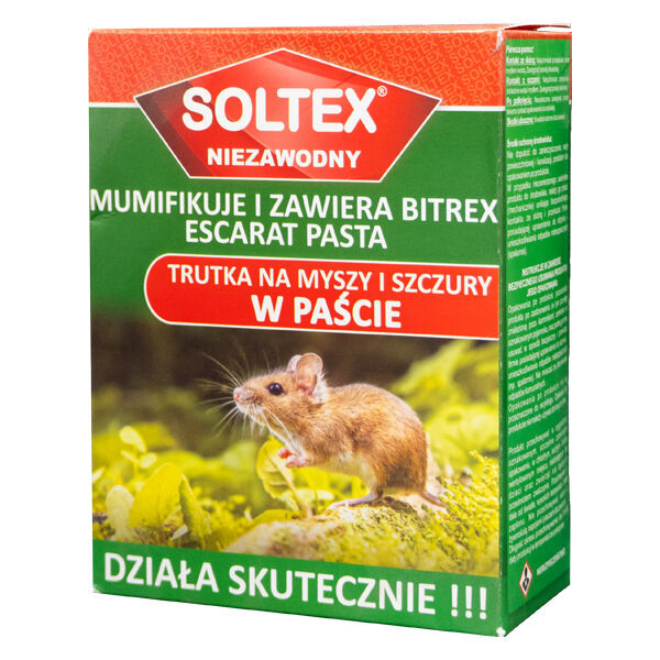 SOLTEX pasta na myszy i szczury DIFENRAT PASTA 25 100g